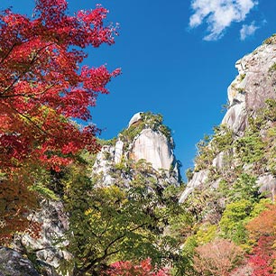 昇仙峡紅葉宿泊