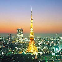 東京タワー・夕方
