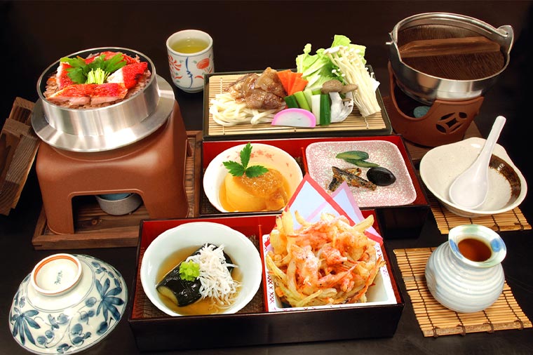 金目鯛釜まぶし御膳