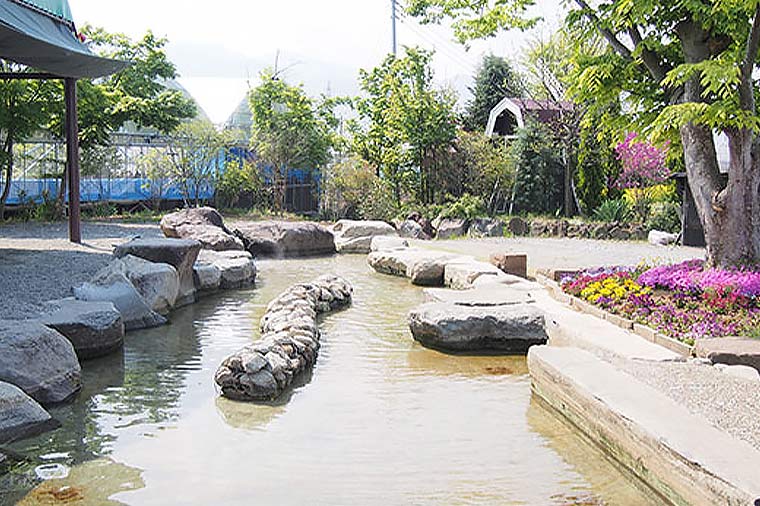 ハーブ庭園旅日記・足湯