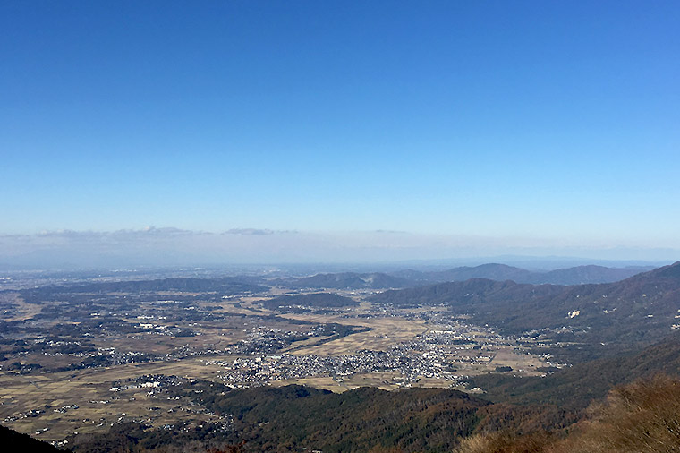 筑波山・山頂からの景色