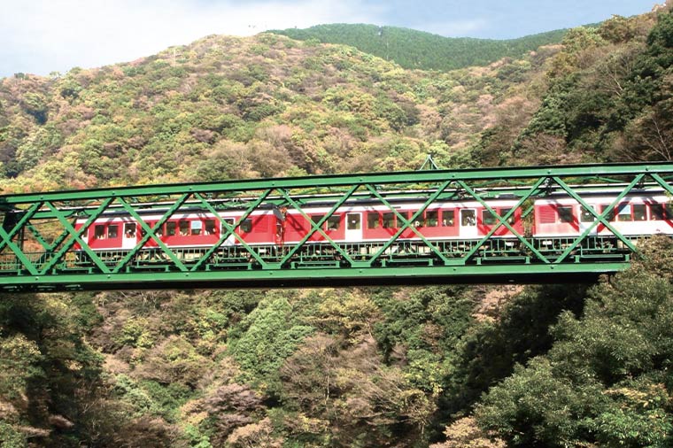 箱根登山鉄道・冬