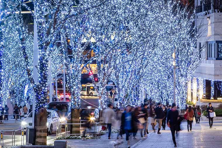 けやき坂イルミネーション