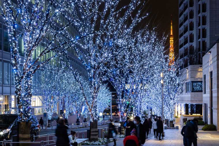 六本木けやき坂・イルミネーション