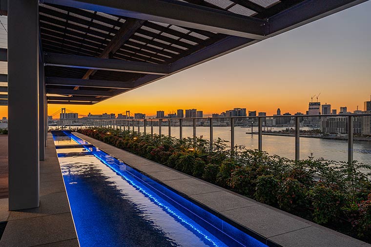 豊洲-千客万来・足湯