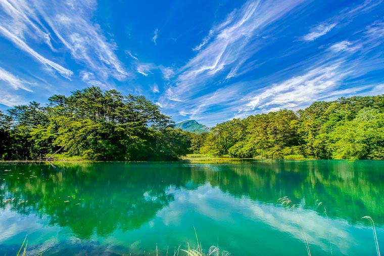 五色沼・毘沙門沼