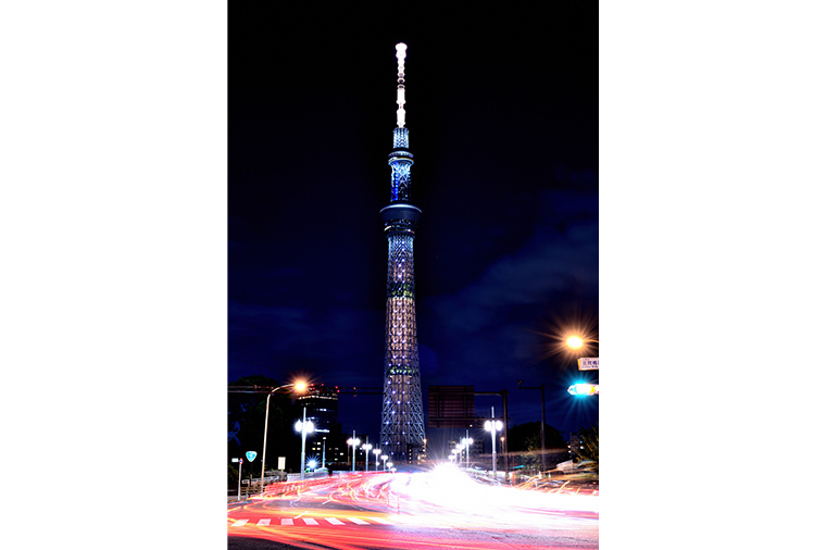 言問橋からの東京スカイツリー