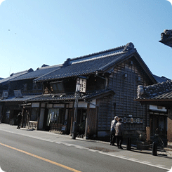 川越・蔵造りの街並み