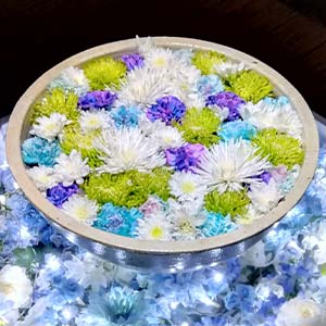あしかが光の花手水