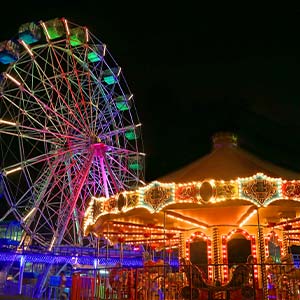 マザー牧場ナイト遊園地