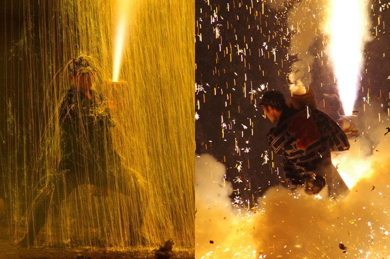 炎の祭典三河手筒花火・豊橋炎の祭典