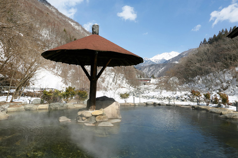 穂高荘山のホテル