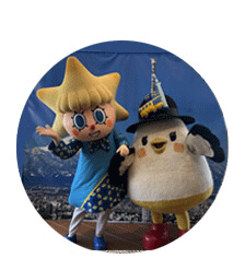 ソラカラちゃんとしゃぽぽ