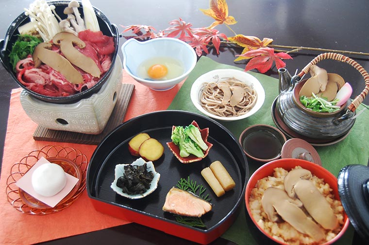 笹ご茶屋・松茸御膳