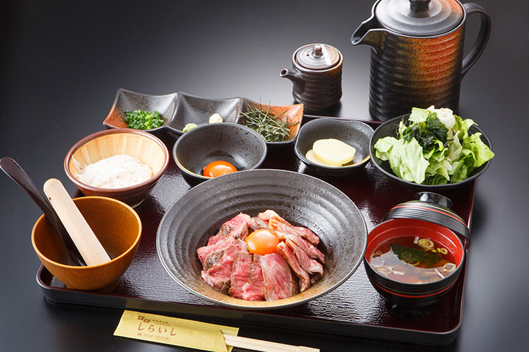 かずさ和牛ひつまぶしステーキ御膳
