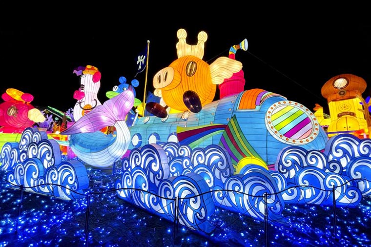 東京ドイツ村イルミ