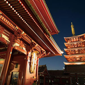 浅草寺・夜
