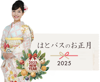 2024-2025はとバスのお正月東京観光バスツアー