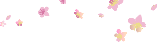 河津ざくら花吹雪（右）