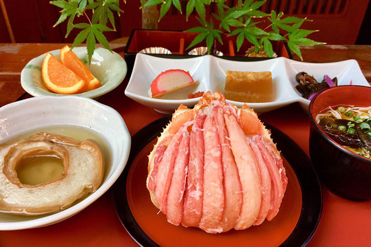 金澤寿し・カニ面御膳