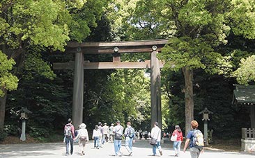 明治神宮大鳥居