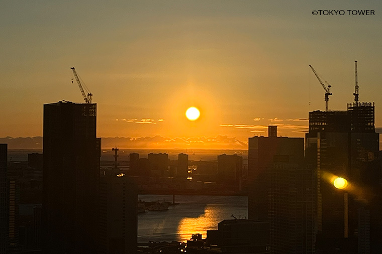 東京タワー初日の出