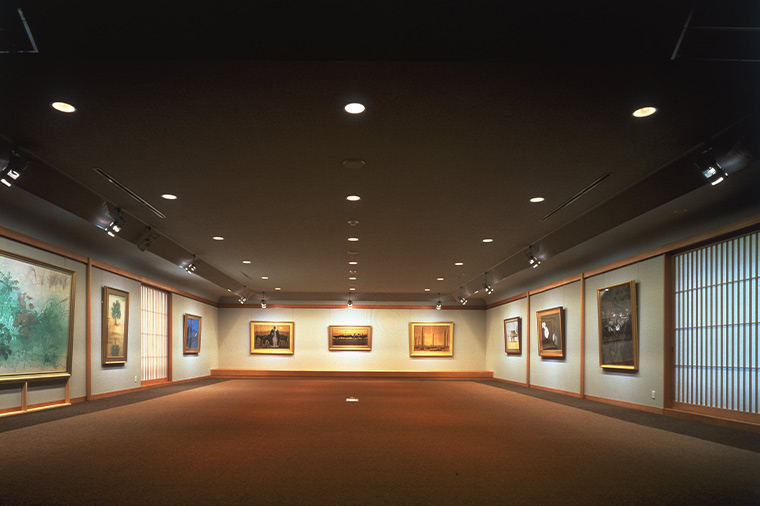 成川美術館・展示室