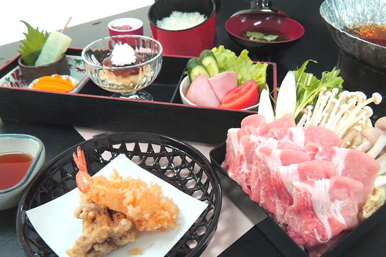益子焼共販センター・豚しゃぶ御膳