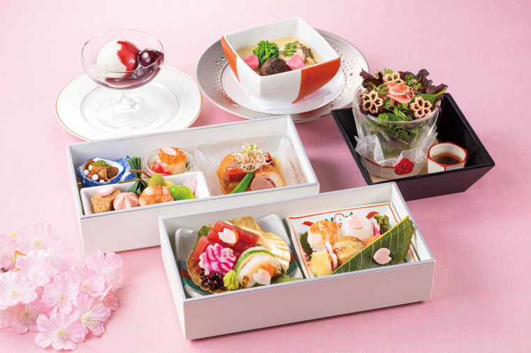 花筏御膳の昼食
