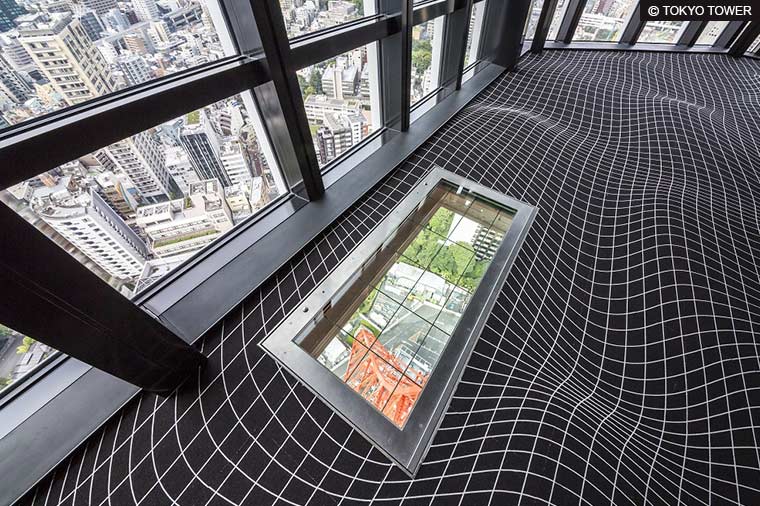 東京タワー・スカイウォークウィンドウ