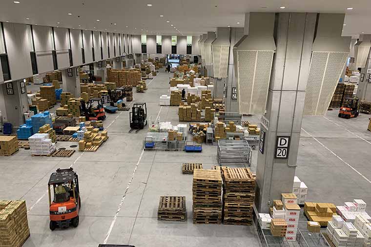 豊洲市場 青果棟