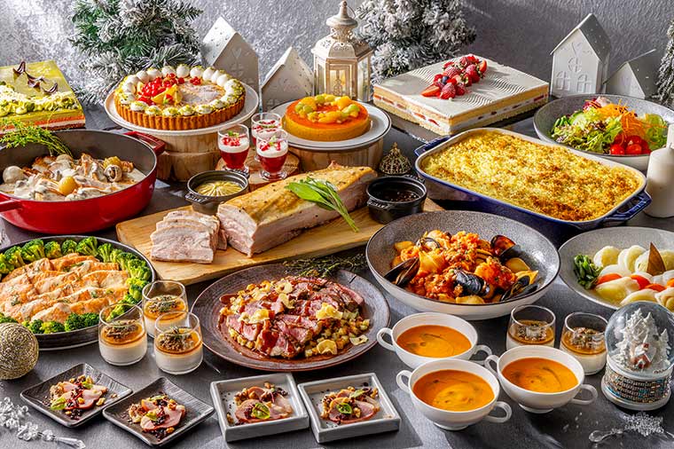 ヒルトン東京秋ランチビュッフェ