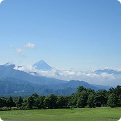 清泉寮からの景色
