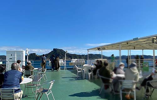 東京湾フェリーデッキ
