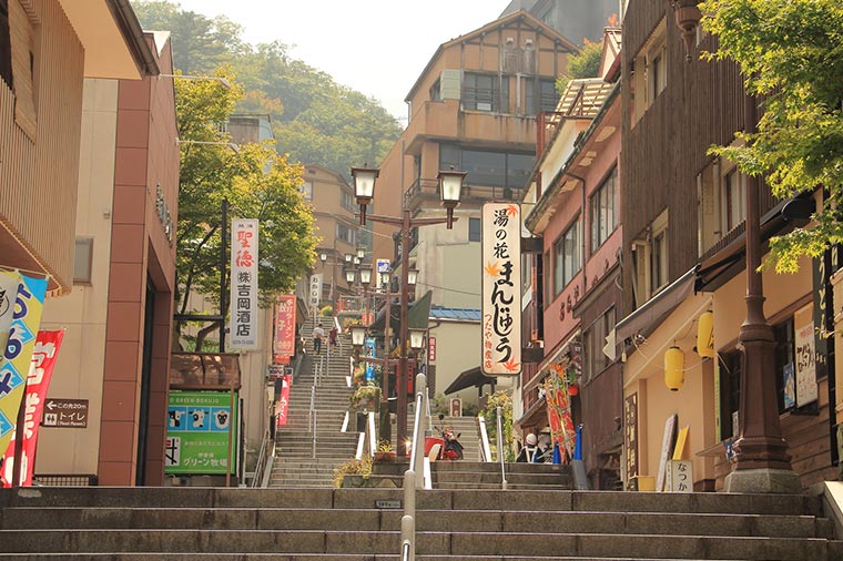 伊香保温泉・石段街