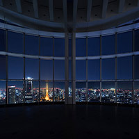 東京シティビュー・夜