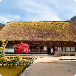 秋の白川郷・和田家