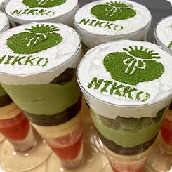 抹茶のパフェ