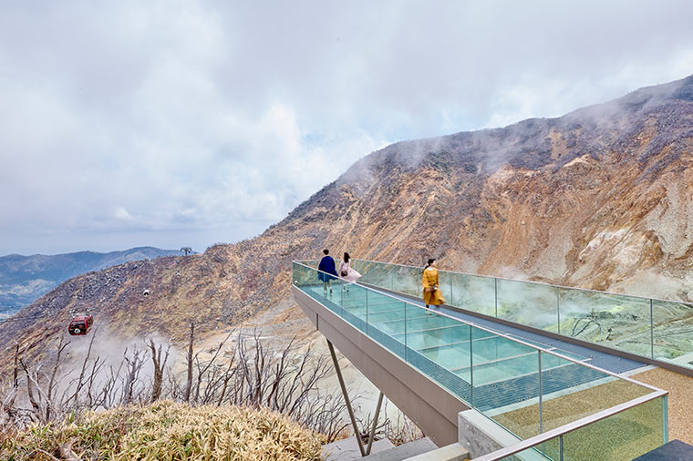 箱根大涌谷・ちきゅうの谷