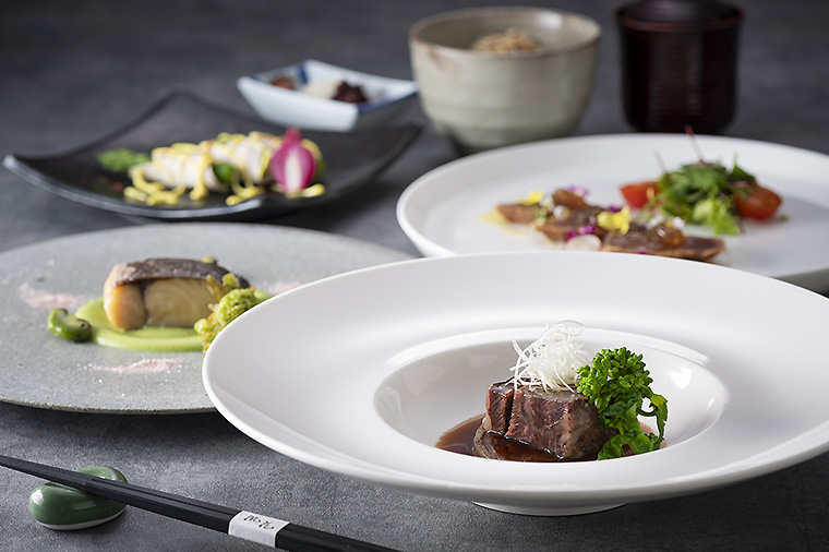 京都東急ホテル・フランス会席の夕食