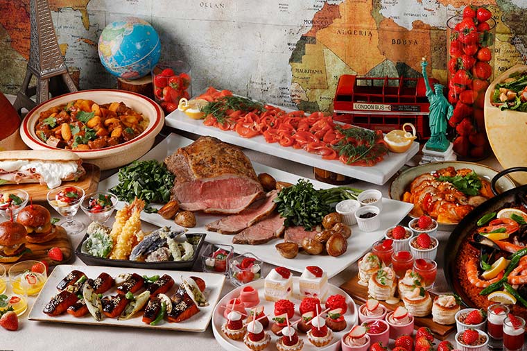 ANAインターコンチネンタルホテル東京ブッフェ