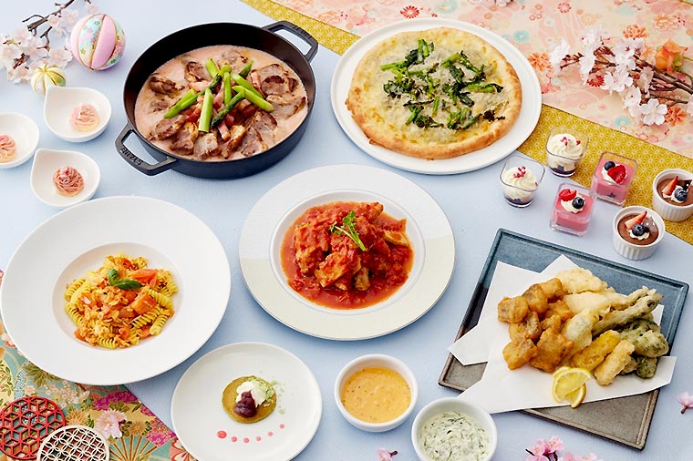 ヴィラフォンテーヌ グランド 東京有明「グランドエール」・春ブッフェ「浪漫食堂」（2026.3/1～5/31）