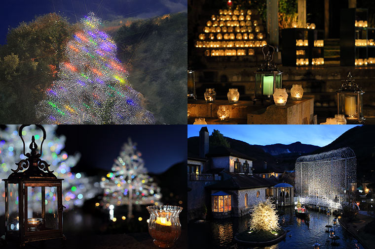 箱根ガラスの森美術館・クリスマスツリーイメージ