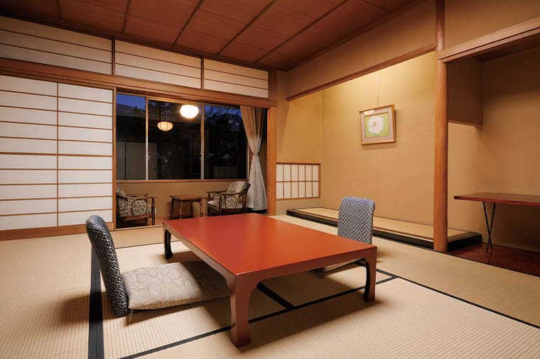 水明館・飛泉閣又は山水閣客室一例