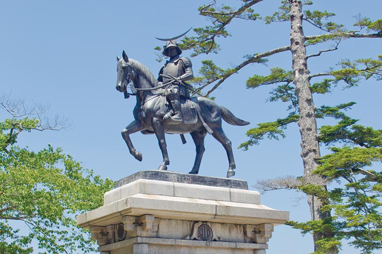 青葉城址・伊達政宗像