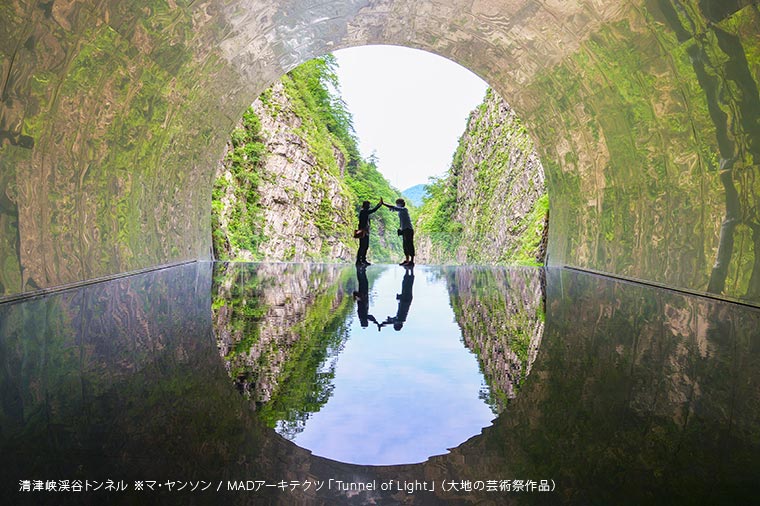 清津峡渓谷トンネル