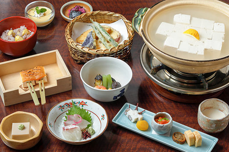 南禅寺順正・湯豆腐コース