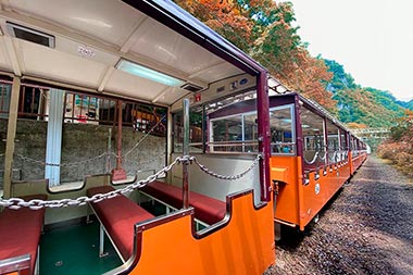 黒部峡谷鉄道トロッコ