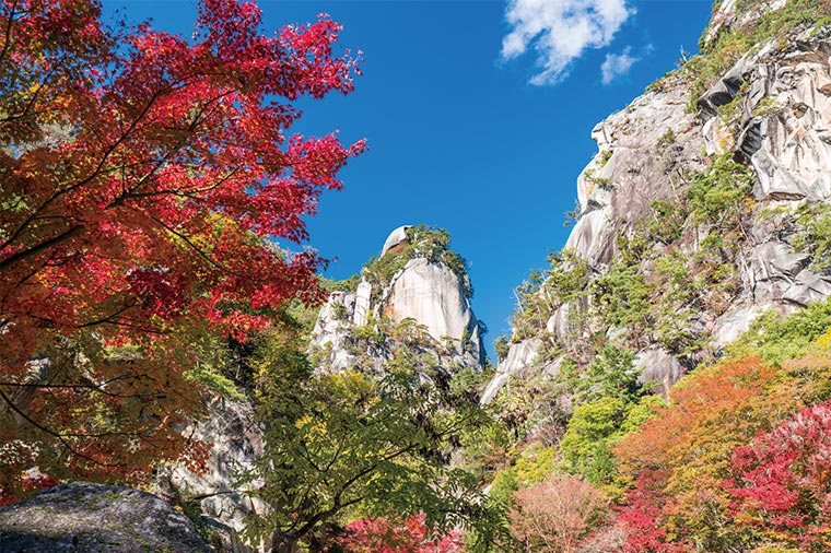 秋の昇仙峡