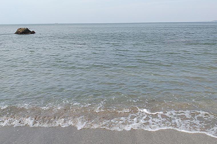夫婦岩・海